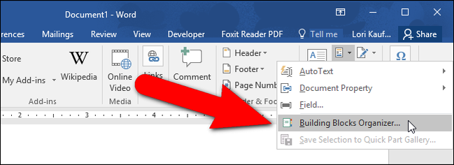 How to Quickly Insert Blocks of Text in Microsoft Word with AutoText