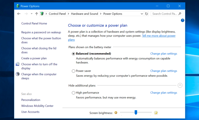 Display Light Settings Computer How to Adjust Your PC's Screen Brightness, Manually and Automatically