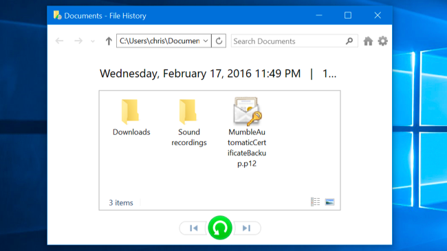 How to Use Windows' File History to Back Up Your Data