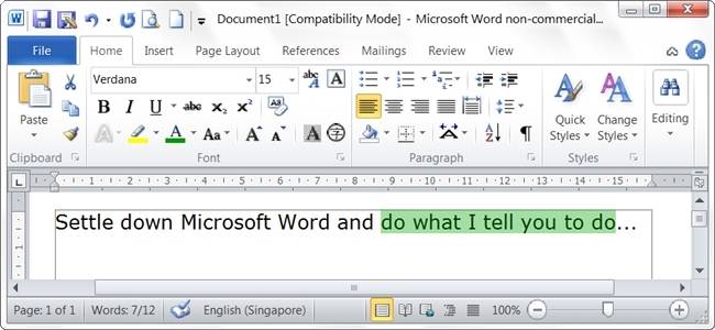 How Do You Stop Microsoft Word from Automatically Selecting More Text ...