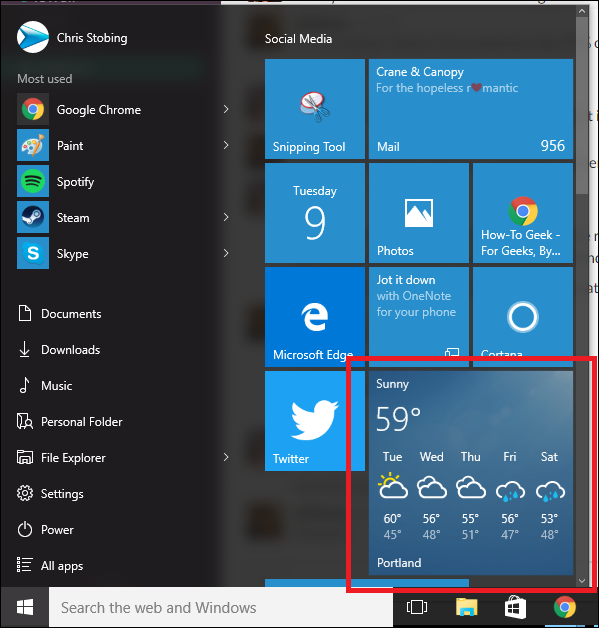 How to Configure the Windows 10 Weather App