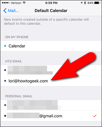 How to Set the Default Calendar for New Appointments in iOS and OS X