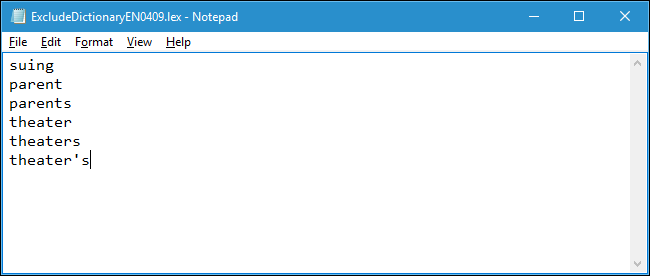How to Exclude Certain Words from Spellcheck in Microsoft Word