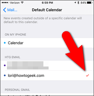 How to Set the Default Calendar for New Appointments in iOS and OS X