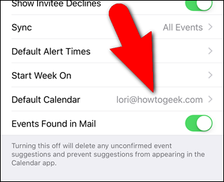 How to Set the Default Calendar for New Appointments in iOS and OS X
