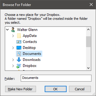 How to Change the Location of Your Dropbox Folder