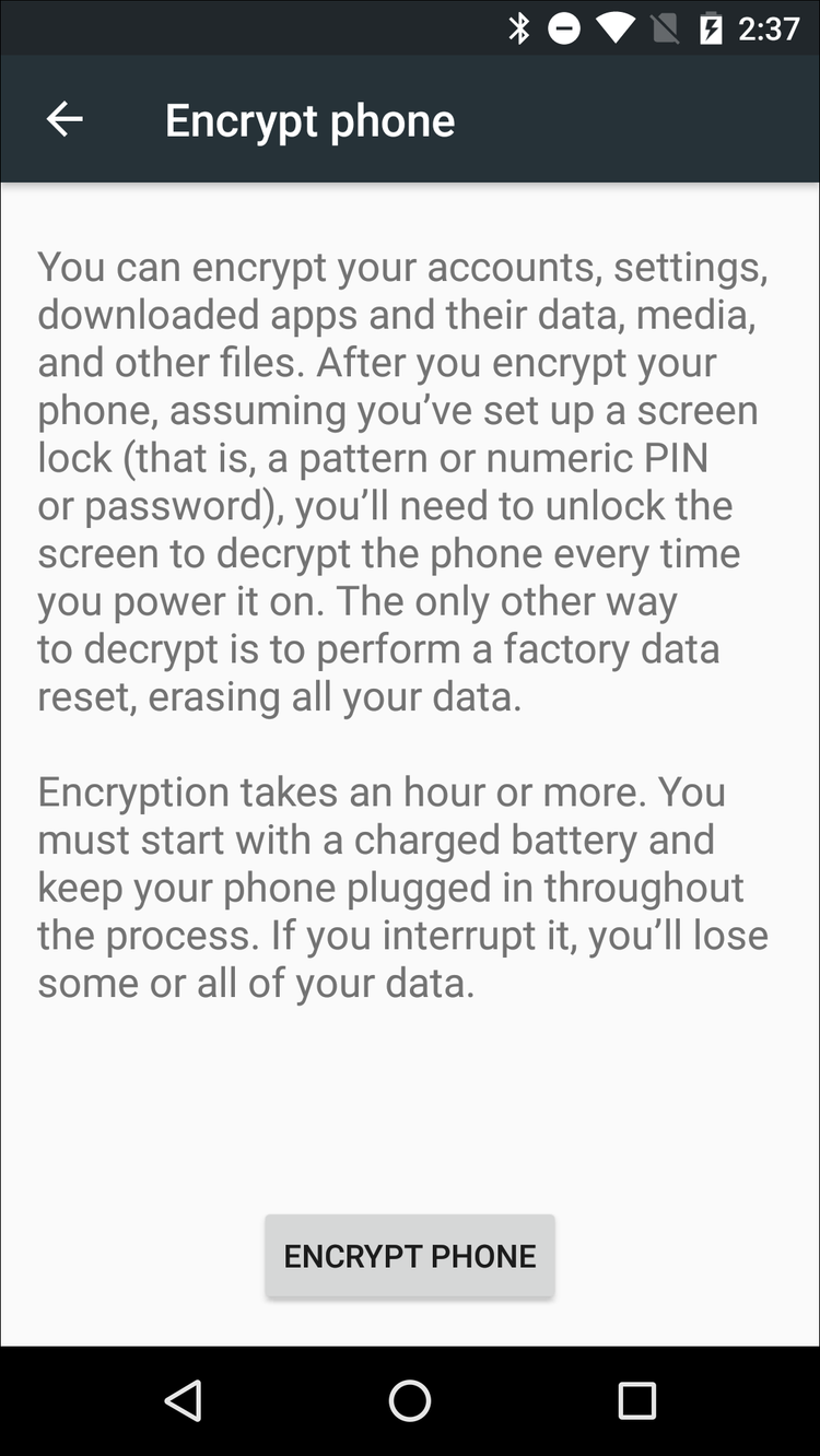 How to Encrypt Your Android Phone (and Why You Might Want to)