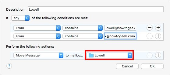 How to Set Up Rules in Apple Mail