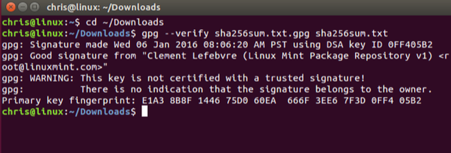 How to Verify a Linux ISO's Checksum and Confirm It Hasn't Been ...