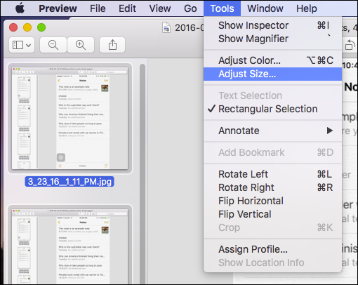 How to Resize Images in Batches Using Preview in OS X