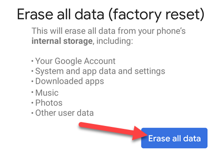 How to Wipe Your Android Device and Restore It to Factory Settings