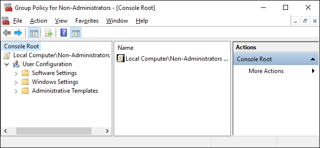 How to Apply Local Group Policy Tweaks to Specific Users