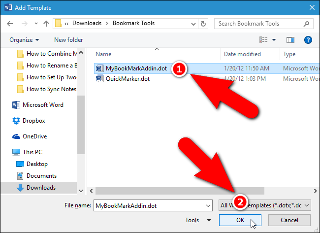 How to Rename a Bookmark in Microsoft Word Using a Free Add-in