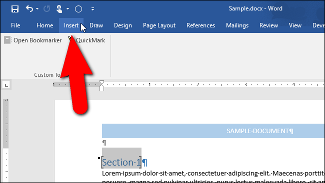 How to Rename a Bookmark in Microsoft Word Using a Free Add-in
