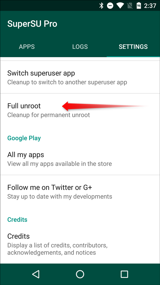 How to Unroot Your Android Phone
