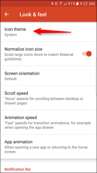 How to Change Android's Icon Theme with Nova Launcher