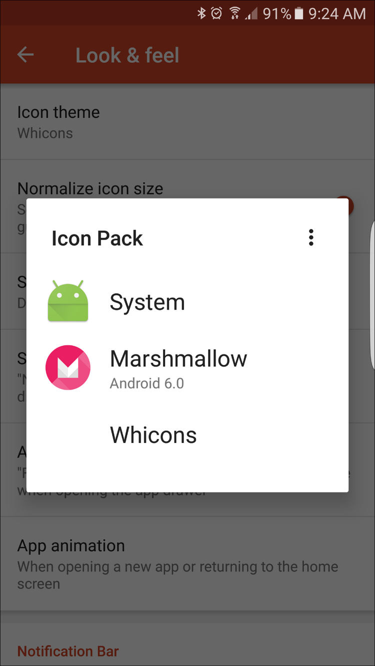 How to Change Android's Icon Theme with Nova Launcher