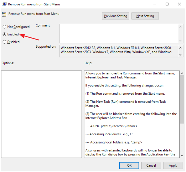 How to Disable the Command Prompt and "Run" Program in Windows