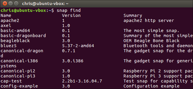 How to Install and Manage Snap Packages on Ubuntu 16.04 LTS