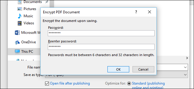 How to Password Protect Documents and PDFs with Microsoft Office