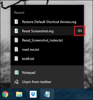 How to Clear Recent Items from a Jump List in Windows