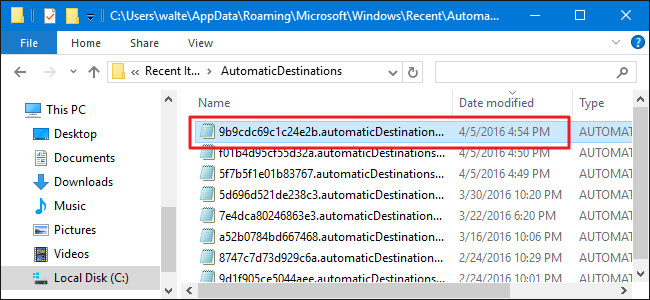 How to Clear Recent Items from a Jump List in Windows