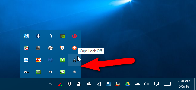 Lock Key Notifications How to Get a Taskbar Notification When Caps Lock or Num Lock Are Enabled