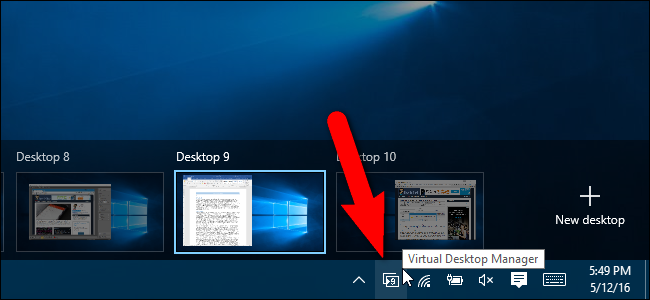 How to Add an Indicator to See What Virtual Desktop You're On in Windows 10