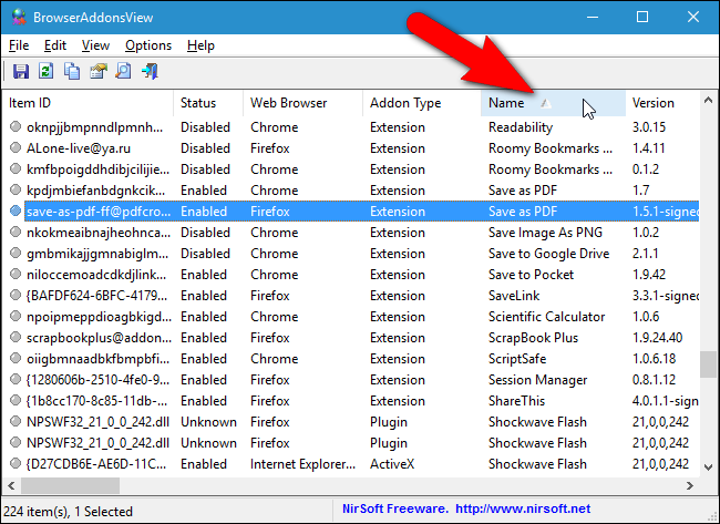 How to View a List of Extensions Installed in All Your Browsers