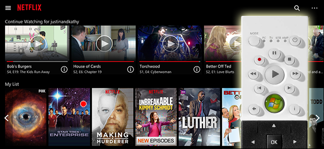 How to Control Netflix in Windows with Your TV Remote