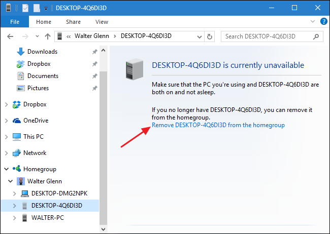 How to Remove an Old Computer from a Windows Homegroup