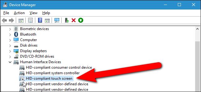How to Enable or Disable Your Computer's Touch Screen in Windows 10