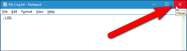 Notepad End How to Use Notepad to Create a Dated Log or Journal File