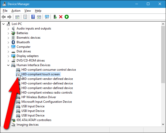 How to Enable or Disable Your Computer's Touch Screen in Windows 10