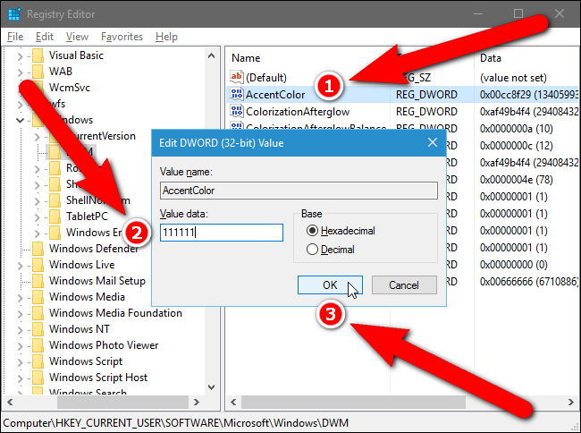 How to Add Color to Inactive Title Bars in Windows 10