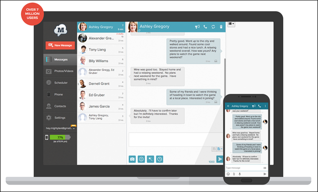 How to Send Text Messages From Your PC With Your Android Phone