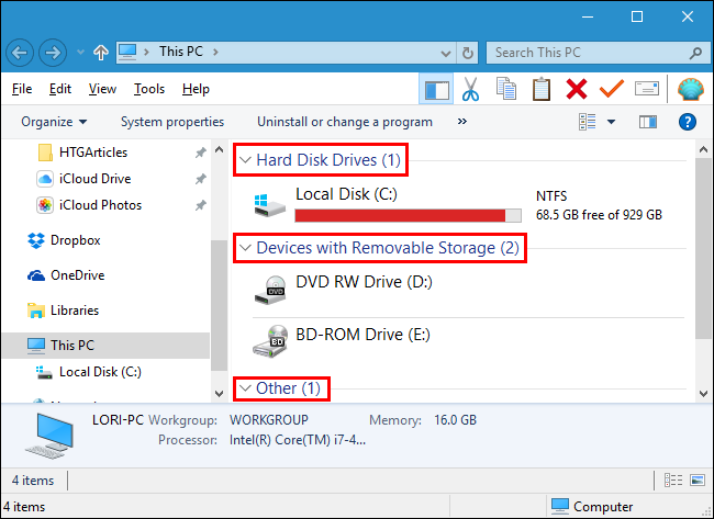 How to Make Windows 10's File Explorer Look Like Windows 7's Windows ...