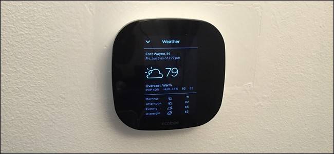 How to Set the Location for Your Ecobee to Get Weather Info