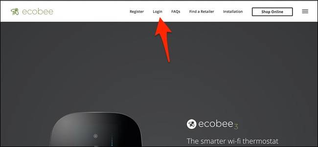 Ecobee Sign In How to Set the Location for Your Ecobee to Get Weather Info