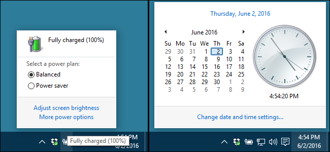 Windows Taskbar Over Time How to Restore the Old Clock, Calendar, and Battery on the Windows 10 ...