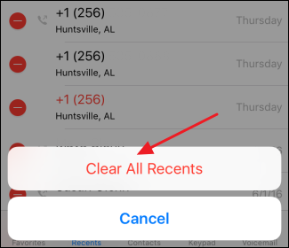 How to Clear Your Call History on the iPhone