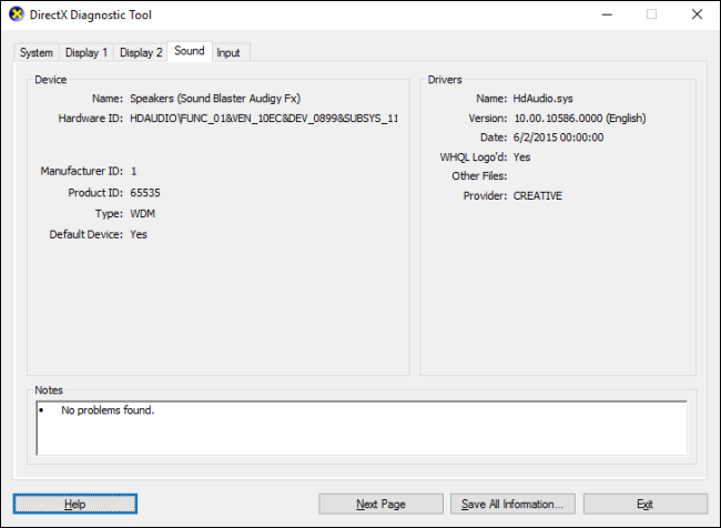 How to Use the DirectX Diagnostic in Windows