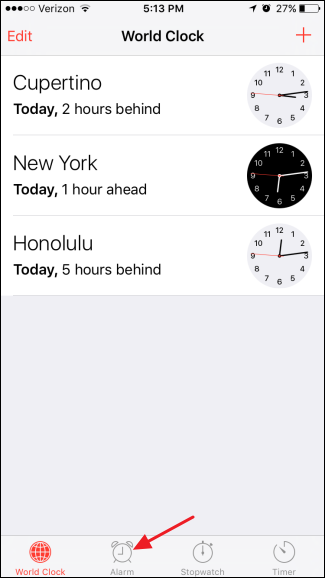 How to Set an iOS Alarm That Will Vibrate, But Not Make Sound