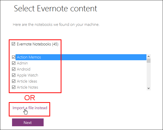 How to Migrate from Evernote to OneNote