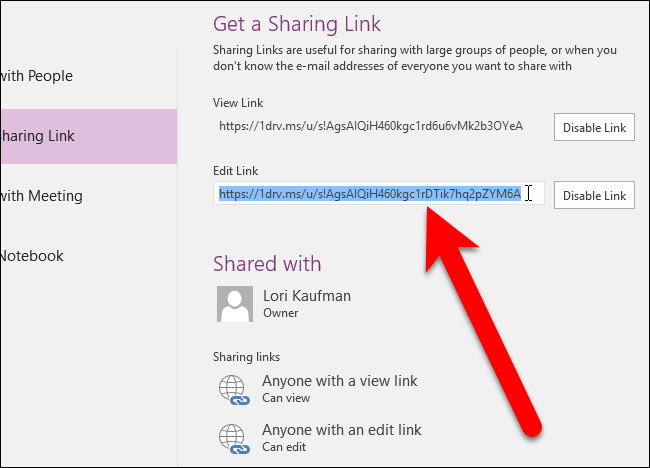 How to Share Notebooks in Microsoft OneNote 2016