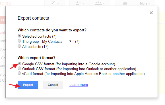 How to Transfer Contacts Between Google Accounts