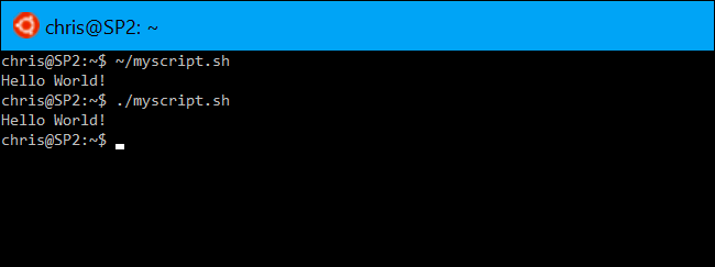 How to Create and Run Bash Shell Scripts on Windows 10