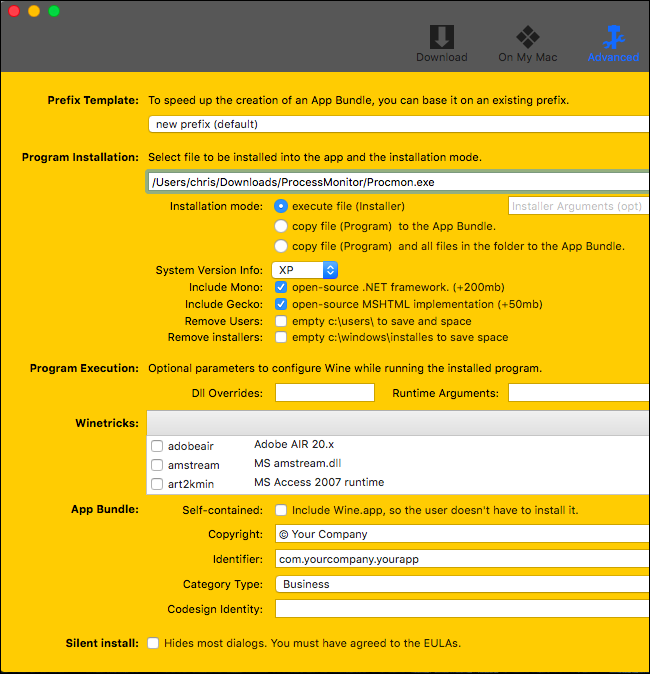 How to Run Windows Programs on a Mac With Wine