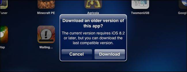 How to Install Older Versions of iOS Apps on an Old iPhone or iPad