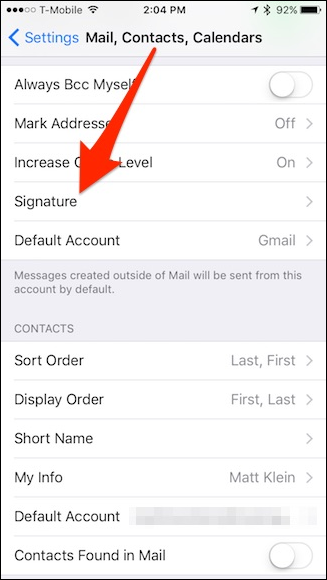 How to Use Signatures in Apple Mail on Your iPhone or iPad